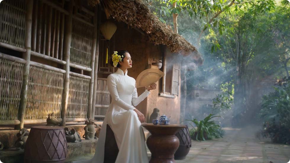 Traje tradicional vietnamita