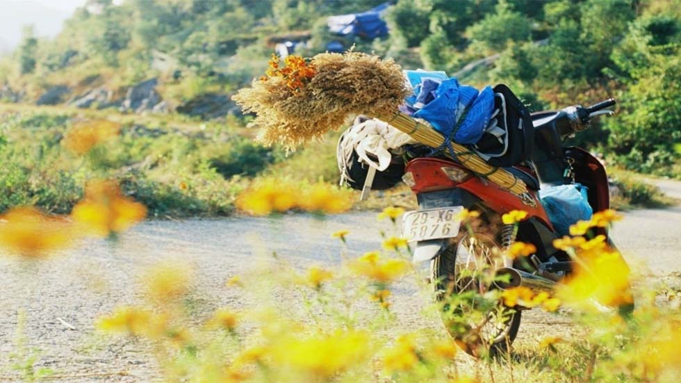 motocicleta para Ha Giang de Sapa