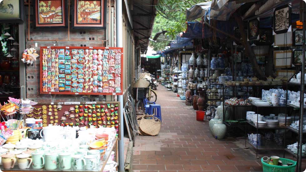 Mercado de Cerâmica de Bat Trang