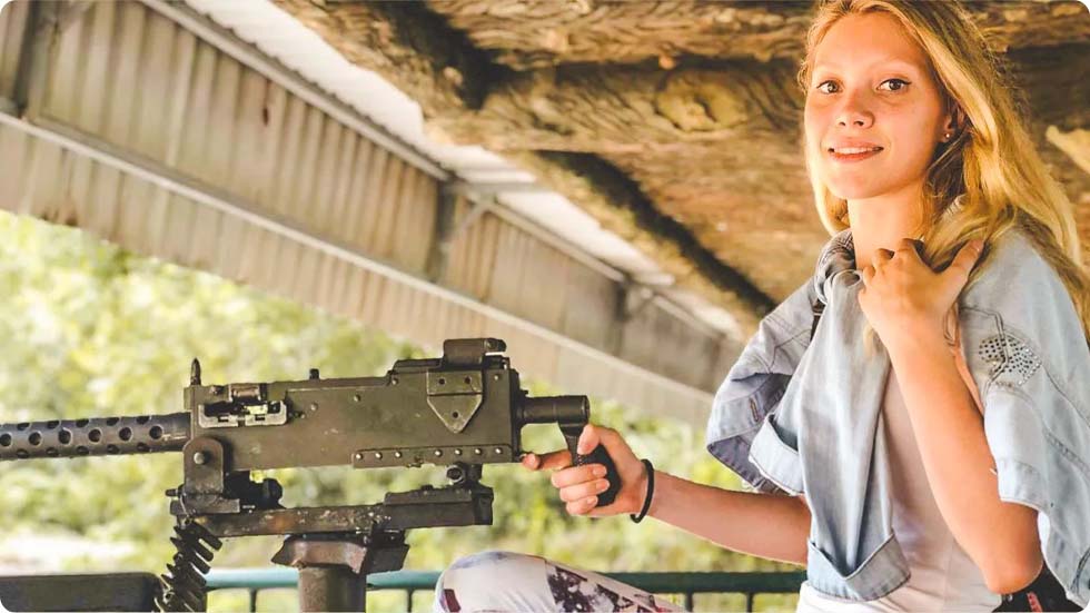 campo de tiro de Cu Chi