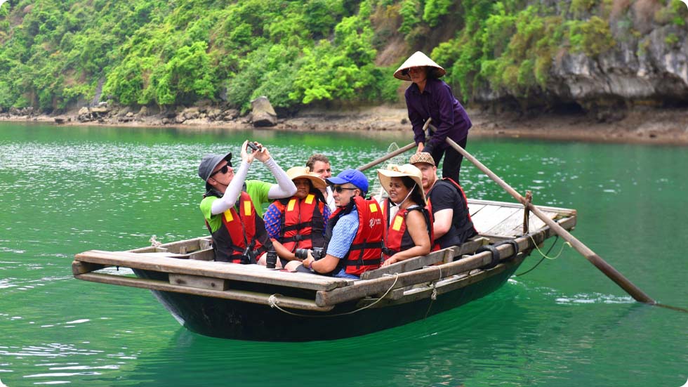 Agência de viagem no Vietnã