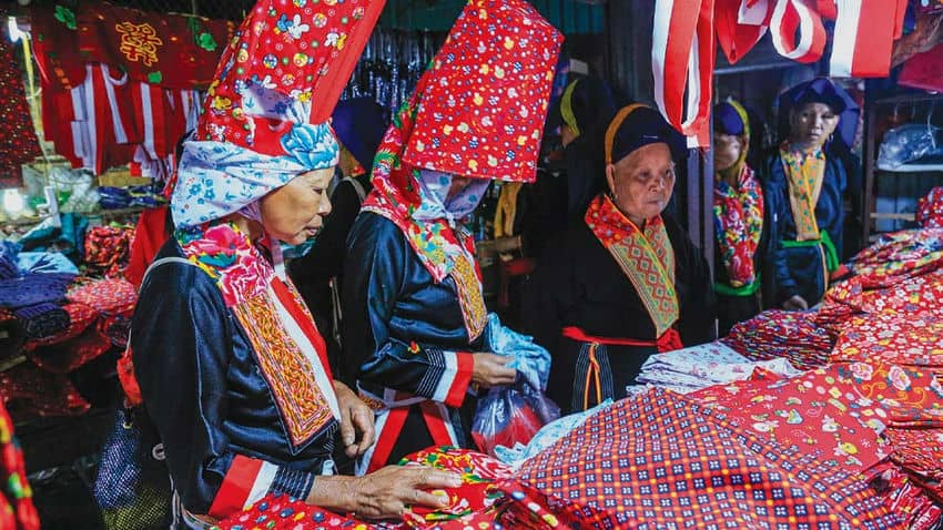 Mercado local de Binh Lieu
