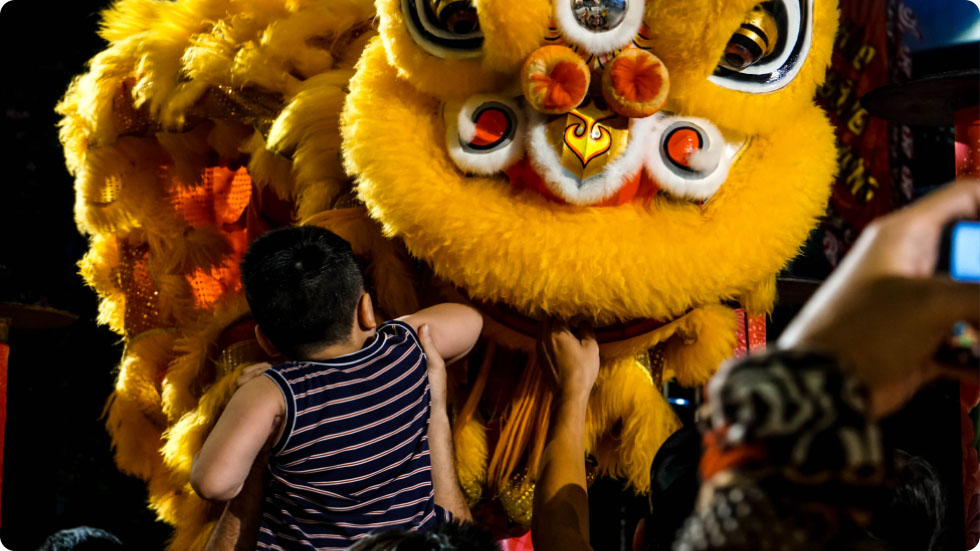 Dança do Leão Vietnamita