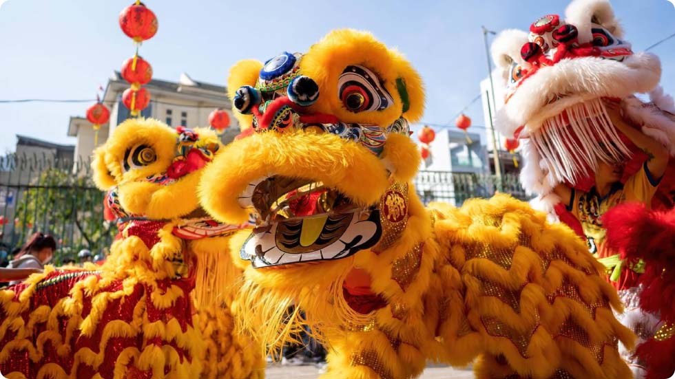 Dança do Leão Vietnamita